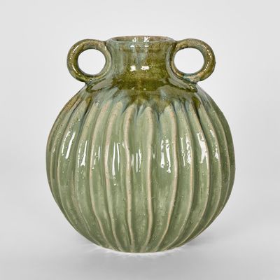 Lexi Vase Green Medium