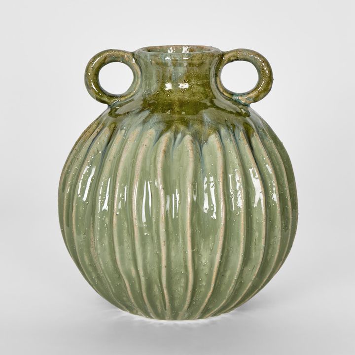 Lexi Vase Green Medium