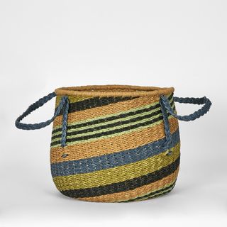 Imani Basket Green Multi