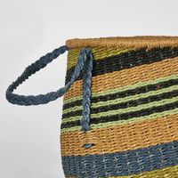 Imani Basket Green Multi