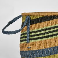 Imani Basket Green Multi