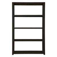 Carfu Wooden Shelf 40x150x240 Black