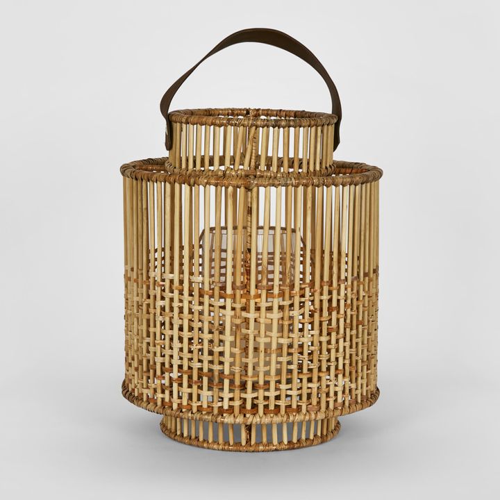 Kyra Rattan Lantern Large Natural