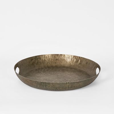 Bobbi Hammered Aluminium Tray Small