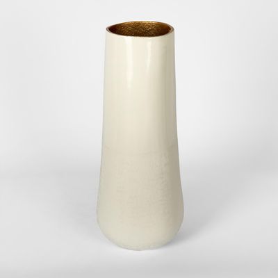 Elsa Tall Vase White Gloss