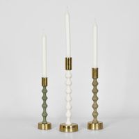 Elsa Candle Stand Small Mint Gloss