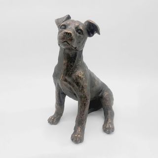 Bobby Dog Sculpture Bronze