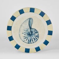 Seashells Round Wall Art Set of 4