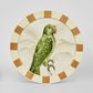 Parrots Round Wall Art Set of 4