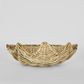Clam Shell Rattan Small Natural