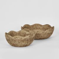 Paume Scallop Bowl Small Natural