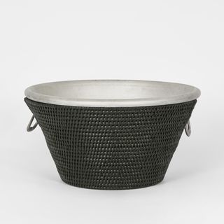 Paume Rattan Drinks Cooler Black