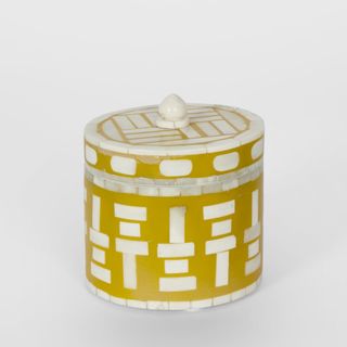 Sirena Trinket Box Mustard