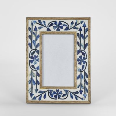 Alaia Bone Inlay Photo Frame 4x6