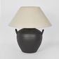 Camille Black Table Lamp & Shade