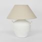 Camille White Table Lamp & Shade