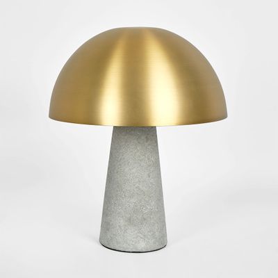 Degraves Concrete & Brass Table Lamp & Shade