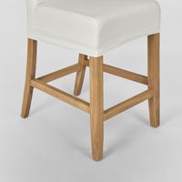 Ville Slip Cover White (Counter Stool)