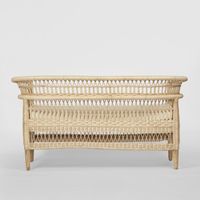 Livingstone Loveseat Natural/White cushion - Outdoor Under-Cover