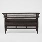 Livingstone Loveseat Black/Black cushion - Outdoor Under-Cover