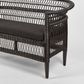 Livingstone Loveseat Black/Black cushion - Outdoor Under-Cover