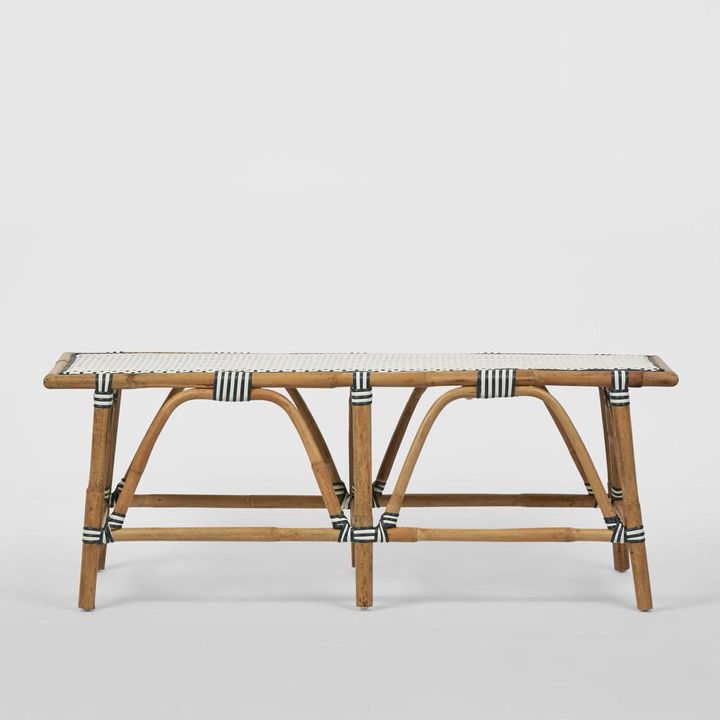 Portsea Bench Navy -Outdoor Undercover
