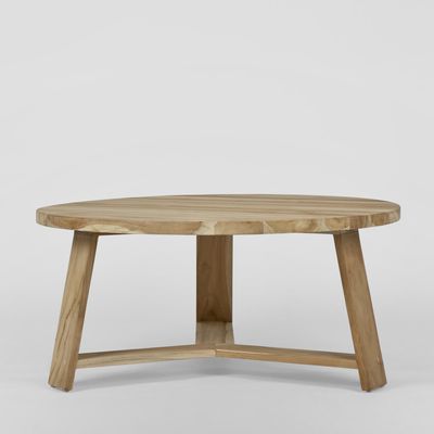 Bermuda Teak Coffee Table 90cm - Outdoor Under-Cover