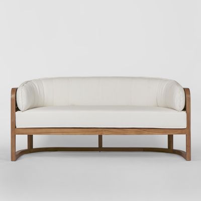 Weave Teak Sofa -Outdoor