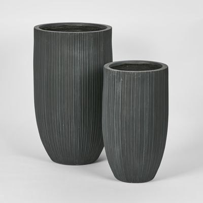 Alicia Planter Set of 2 Black