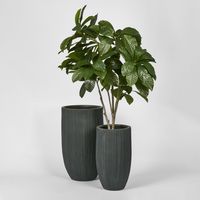 Alicia Planter Set of 2 Black