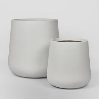 Quincy Planter Set of 3 White