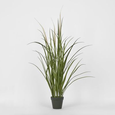 Potted Grass Bush 95cm