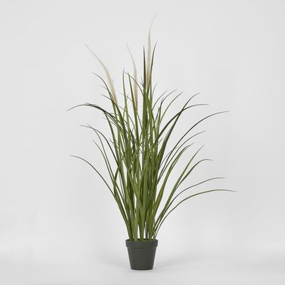 Potted Grass Bush 95cm