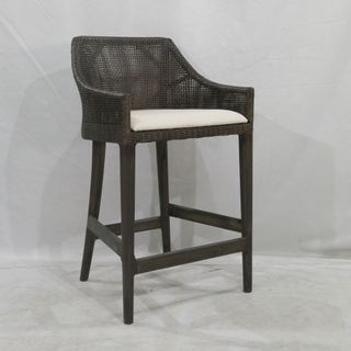 Charlotte Rattan Counter Stool Soil Brown