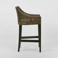 Charlotte Rattan Counter Stool Soil Brown