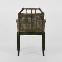 Baker Dining Chair with arms Soil Brown