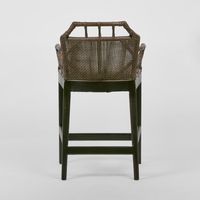 Baker Counter Stool with arms Soil Brown