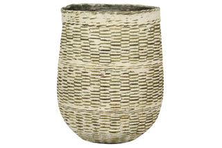 Esparta Cement Coated Bamboo Planter LGE