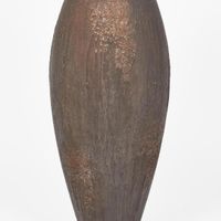 Oyster Lava Planter LGE Brown