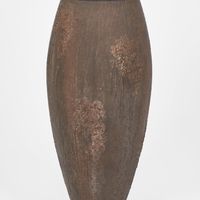 Oyster Lava Planter SML Brown