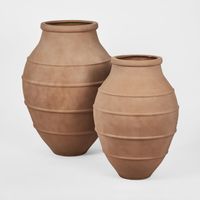 Ibiza Urn LGE Terracotta