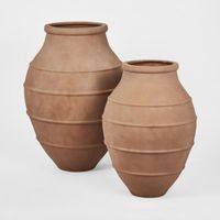 Ibiza Urn LGE Terracotta