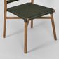 Wategos Teak Indoor/Outdoor Dining Chair Charcoal
