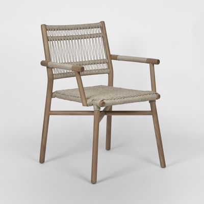 Wategos Teak Dining Armchair Natural -Outdoor