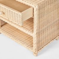 Belmont Rattan Bedside