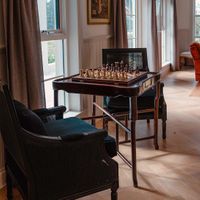 Hicks Black Armchair