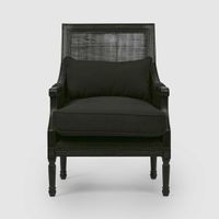 Hicks Black Armchair