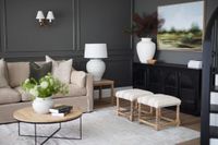 Denver Travertine Side Table