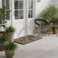 Cove Teak & Synthetic Dining Chair Black -Outdoor