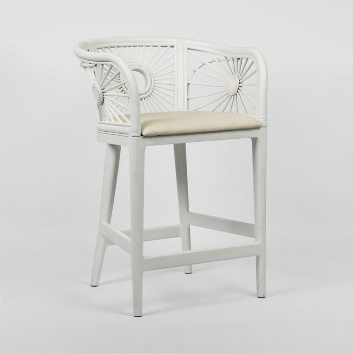 Solstice Counter Stool White